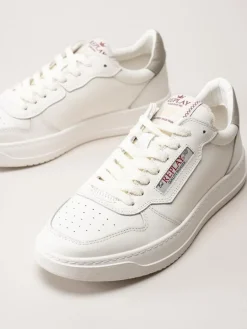 Replay - Reloud Unify Sneaker - Off white sneakers i skinn
