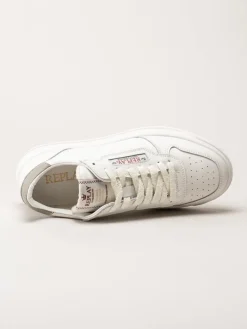 Replay - Reloud Unify Sneaker - Off white sneakers i skinn