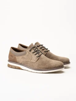 Rieker - Beige mockasko