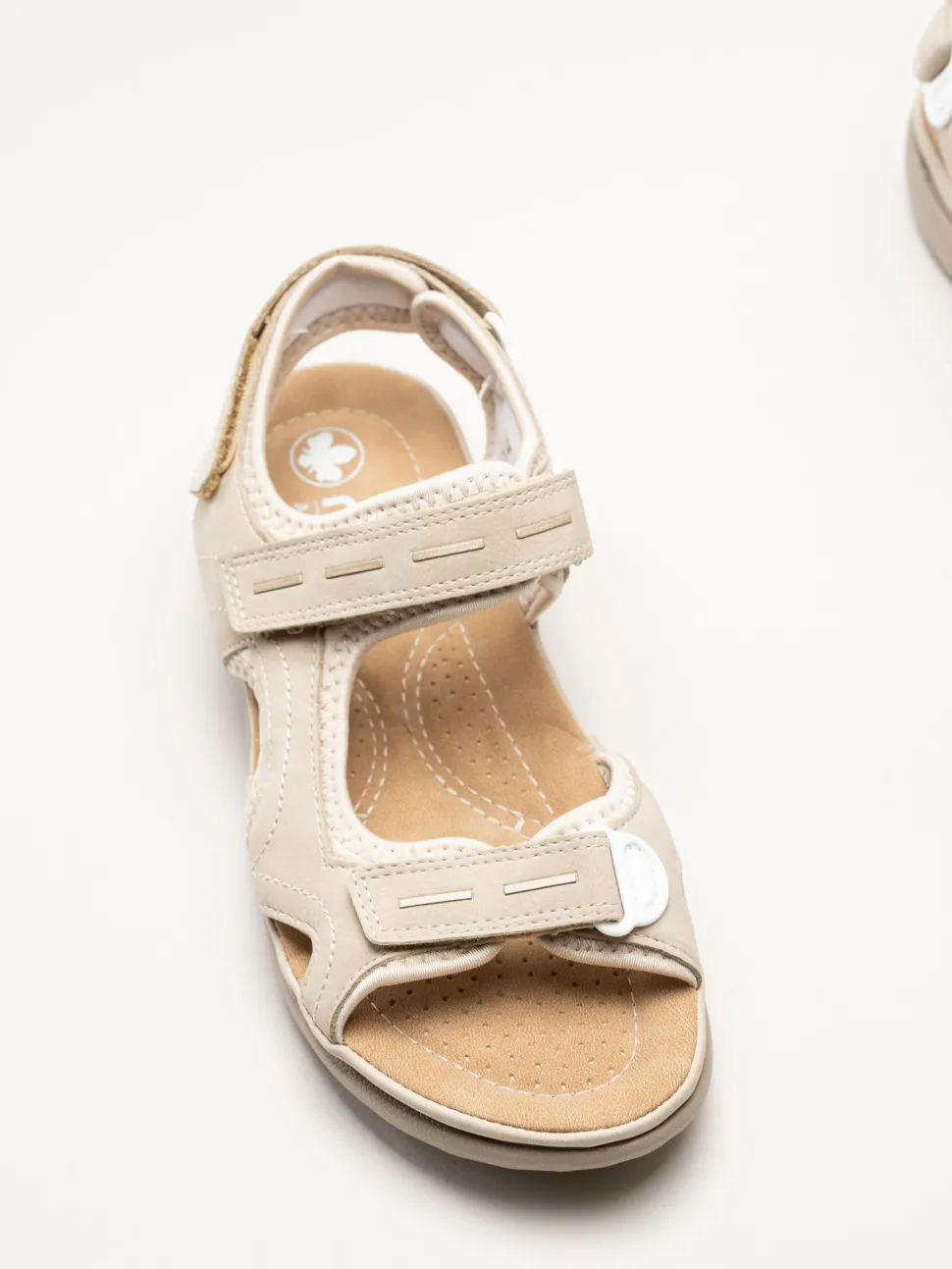 Rieker - Beige remsandaler