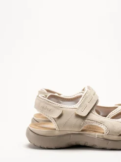 Rieker - Beige remsandaler