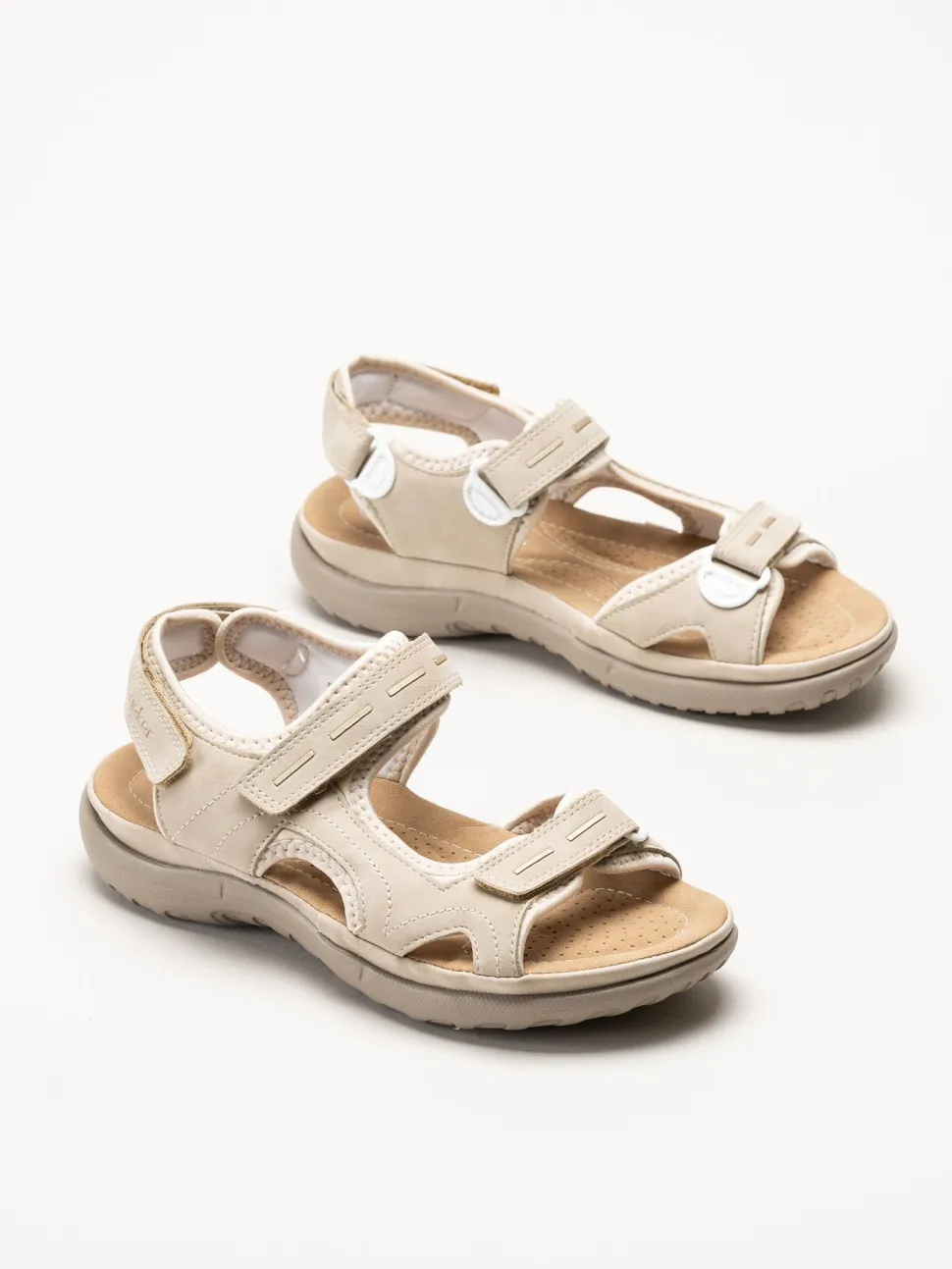 Rieker - Beige remsandaler