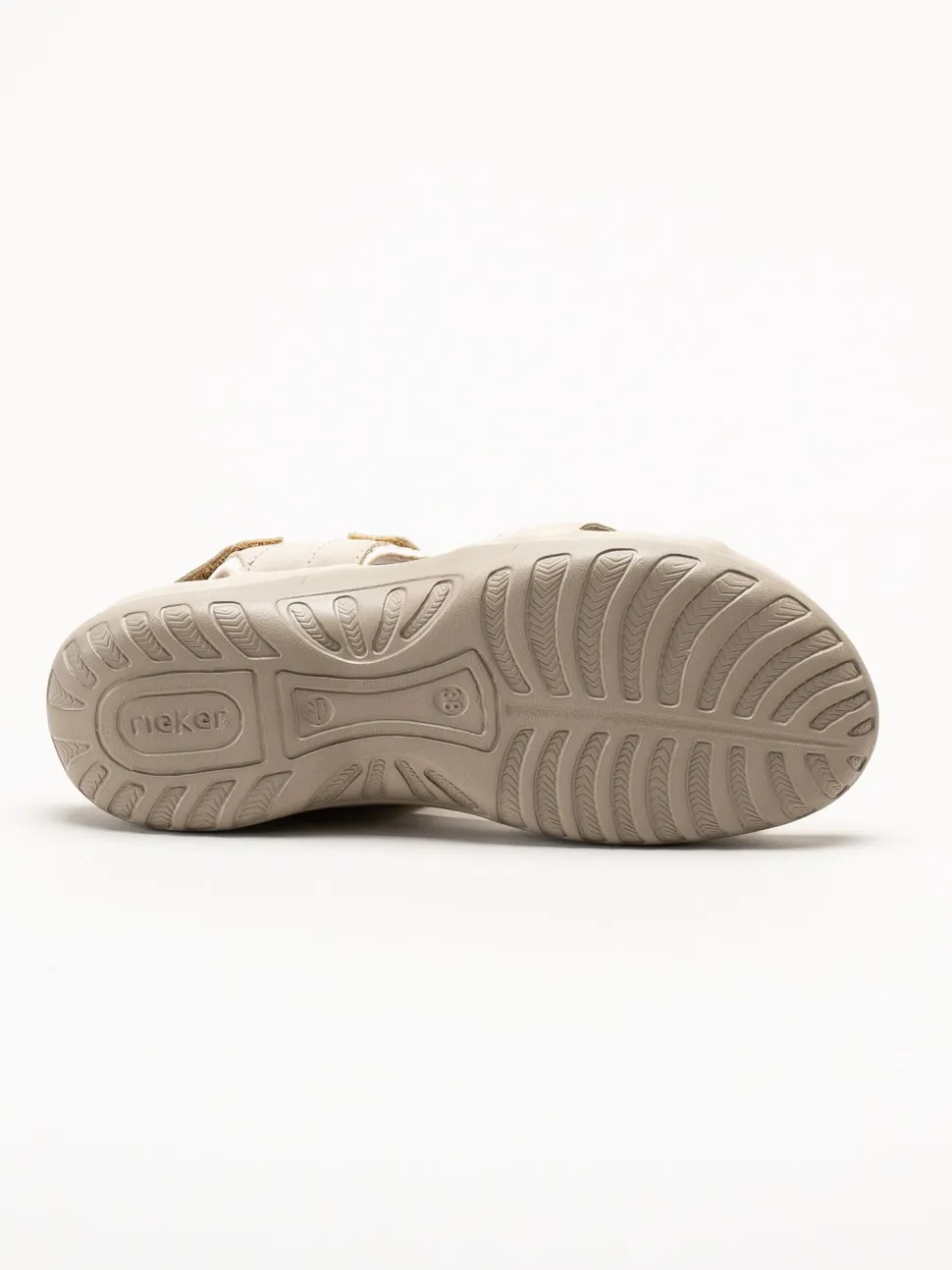 Rieker - Beige remsandaler