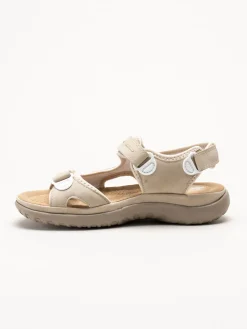 Rieker - Beige remsandaler