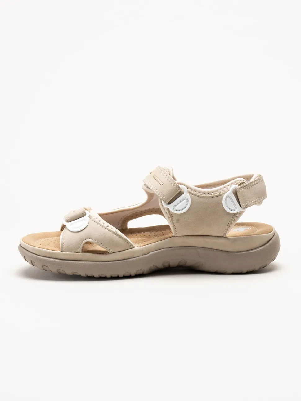Rieker - Beige remsandaler
