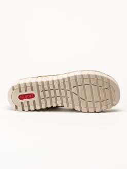 Rieker - Beige sandaler