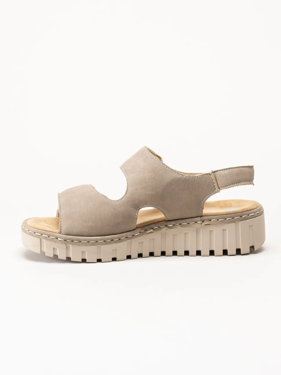 Rieker - Beige sandaler
