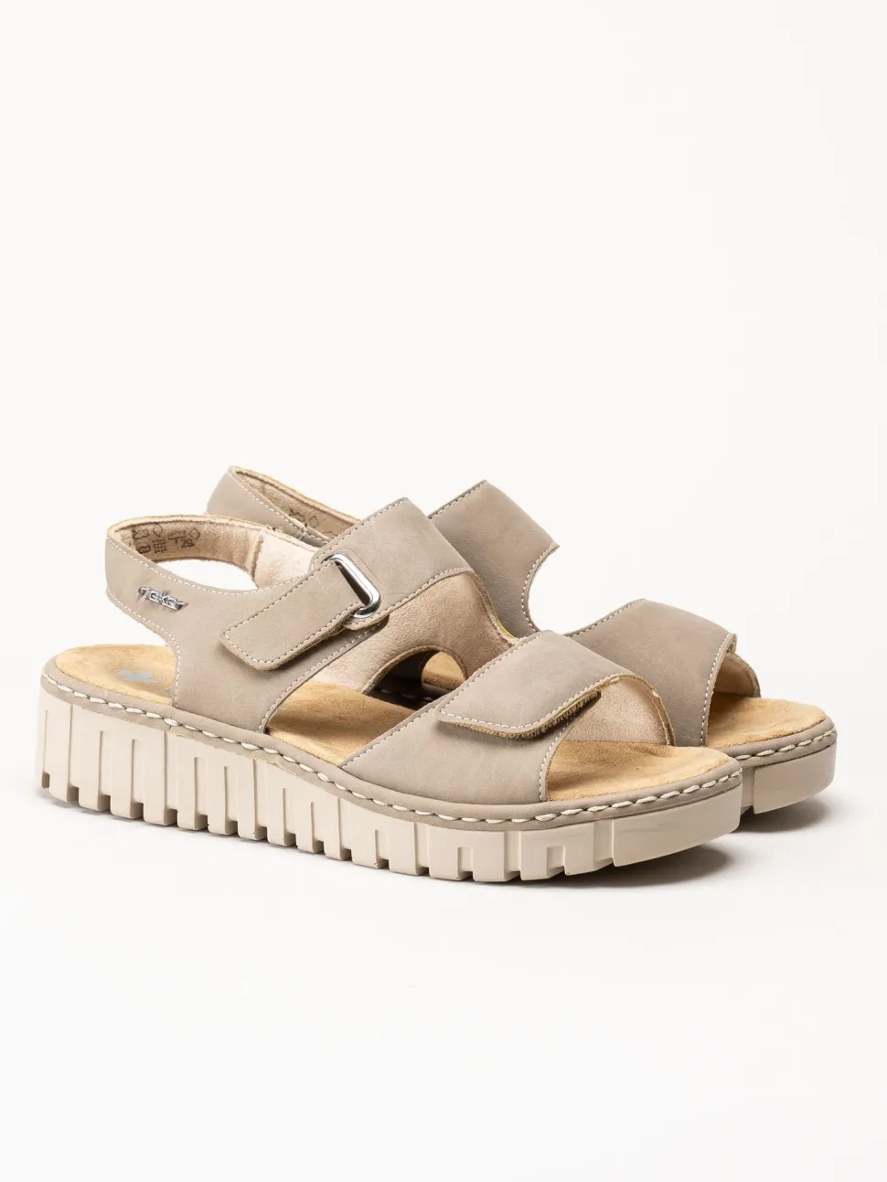 Rieker - Beige sandaler