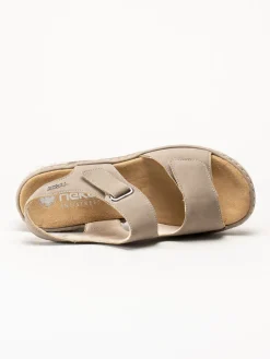 Rieker - Beige sandaler