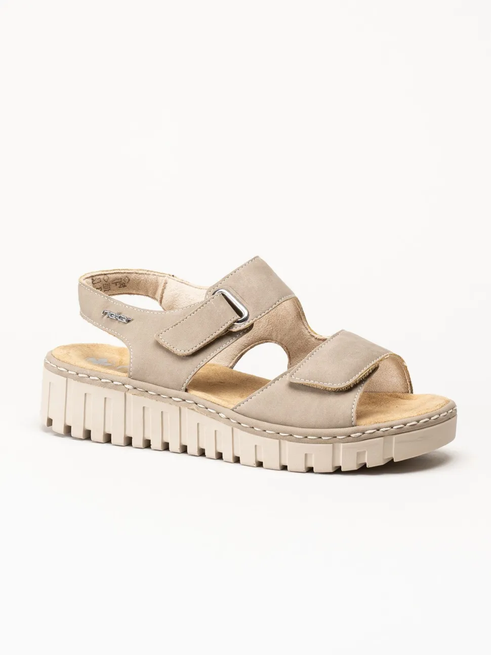 Rieker - Beige sandaler