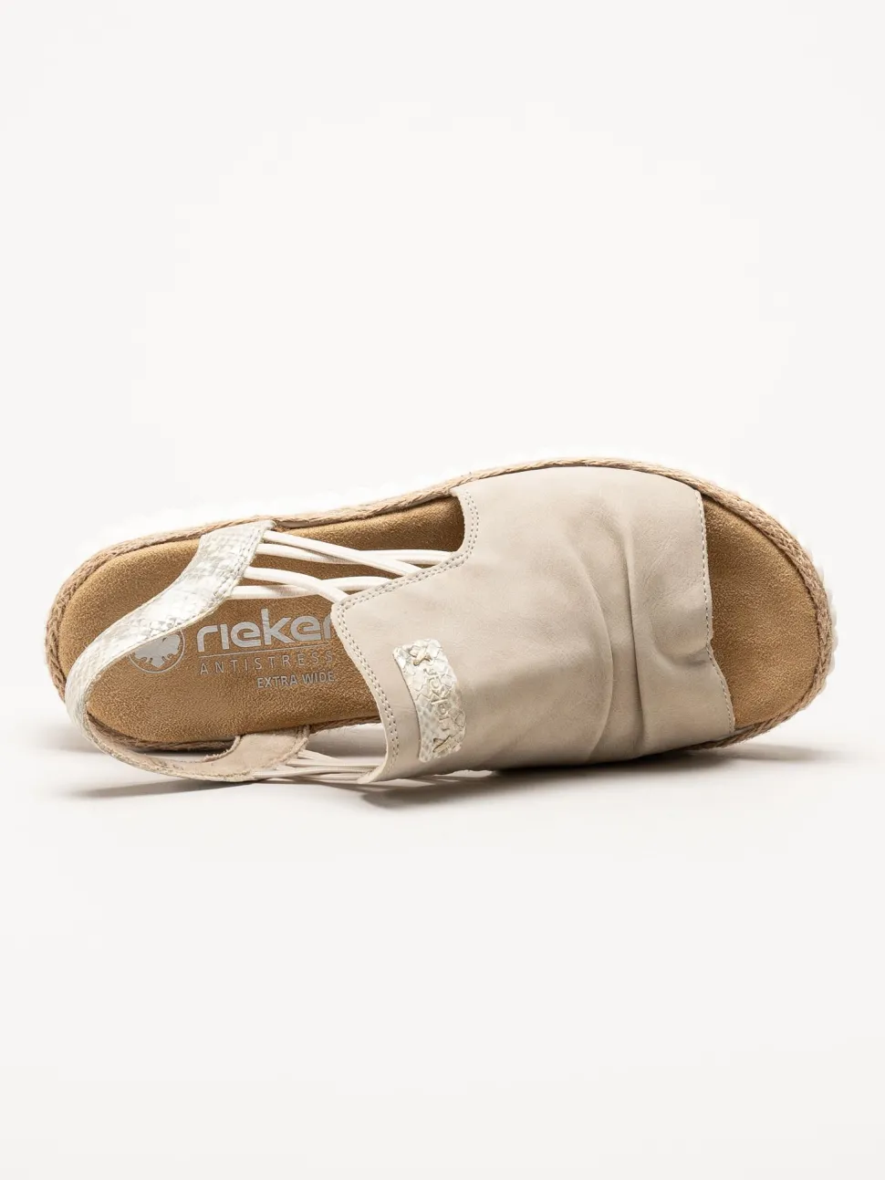 Rieker - Beige sandaler
