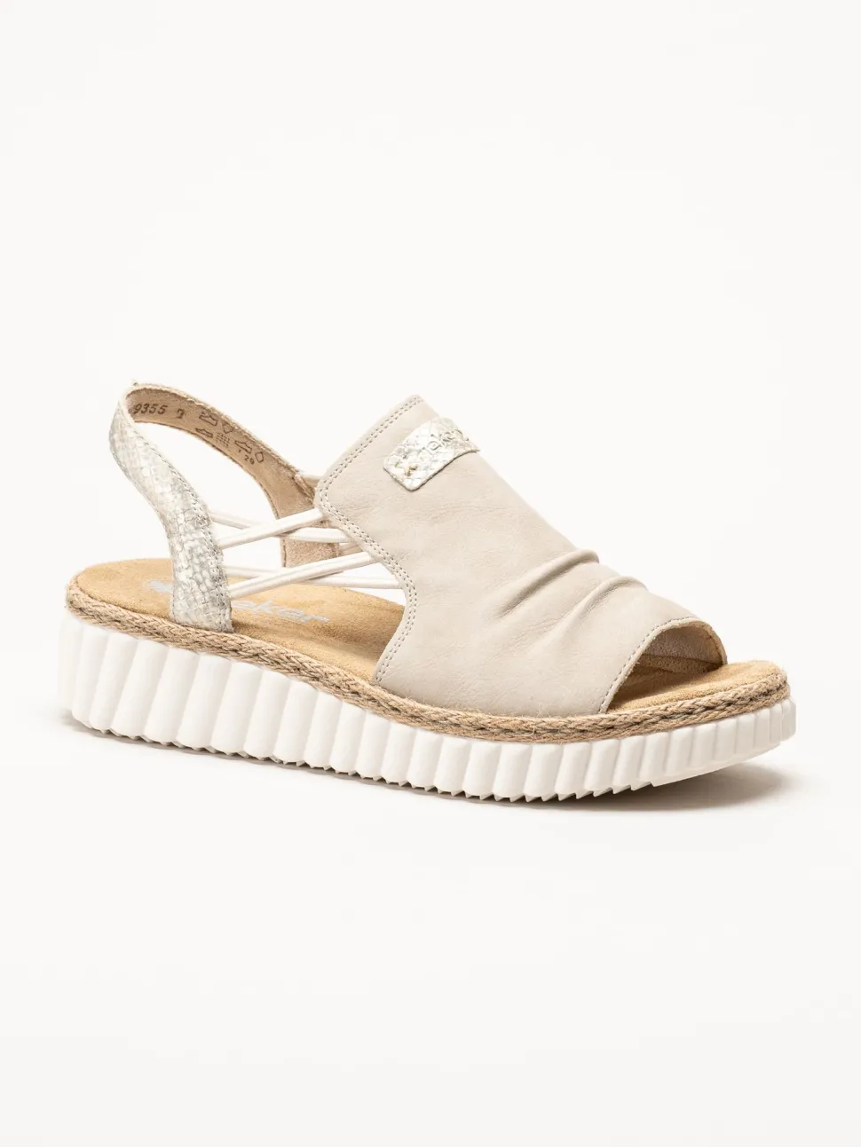 Rieker - Beige sandaler
