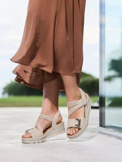 Rieker - Beige sandaletter