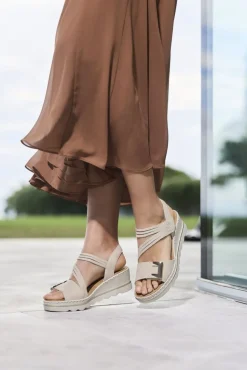Rieker - Beige sandaletter