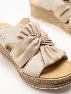 Rieker - Beige sandaletter