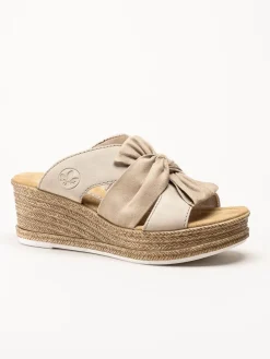 Rieker - Beige sandaletter