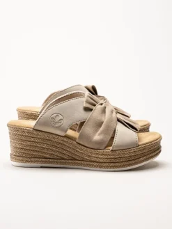Rieker - Beige sandaletter