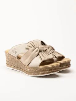 Rieker - Beige sandaletter