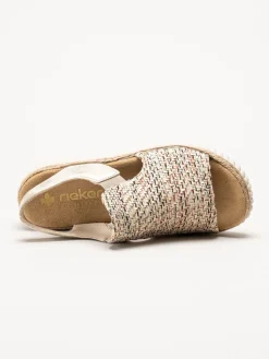 Rieker - Beige sandaletter