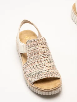 Rieker - Beige sandaletter