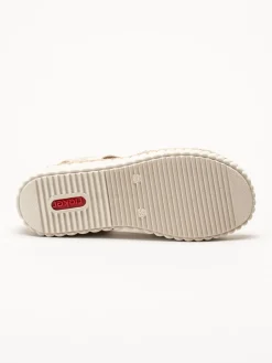 Rieker - Beige sandaletter