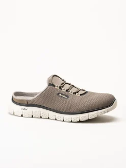 Rieker - Beige slip in sandal