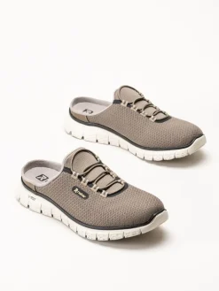 Rieker - Beige slip in sandal