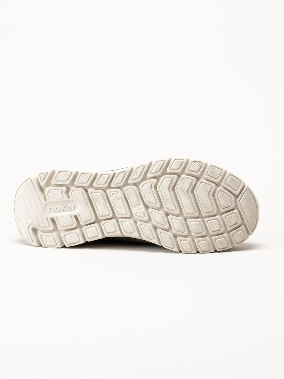 Rieker - Beige slip in sandal