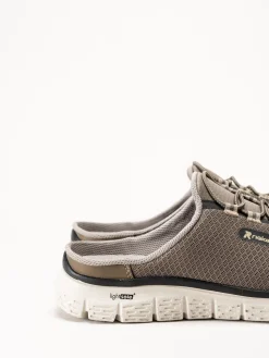 Rieker - Beige slip in sandal