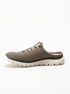 Rieker - Beige slip in sandal