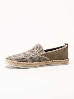 Rieker - Beige slip on sko