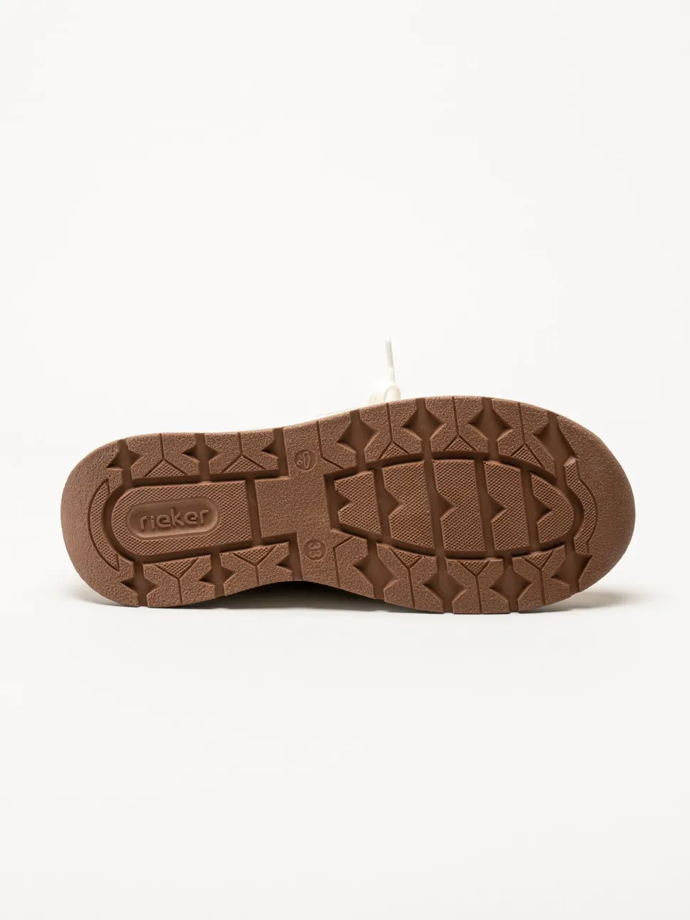 Rieker - Beige slip on skor