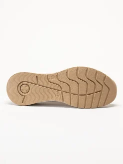 Rieker - Beige slip on sneakers