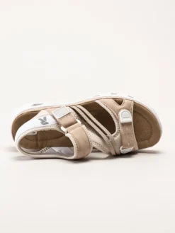 Rieker - Beige sportiga sandaler