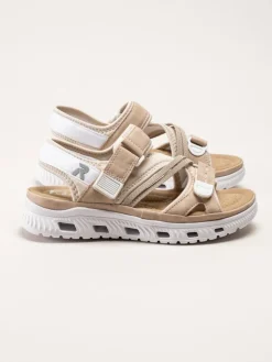 Rieker - Beige sportiga sandaler