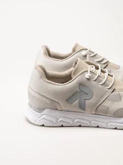 Rieker - Beige sportskor i textil
