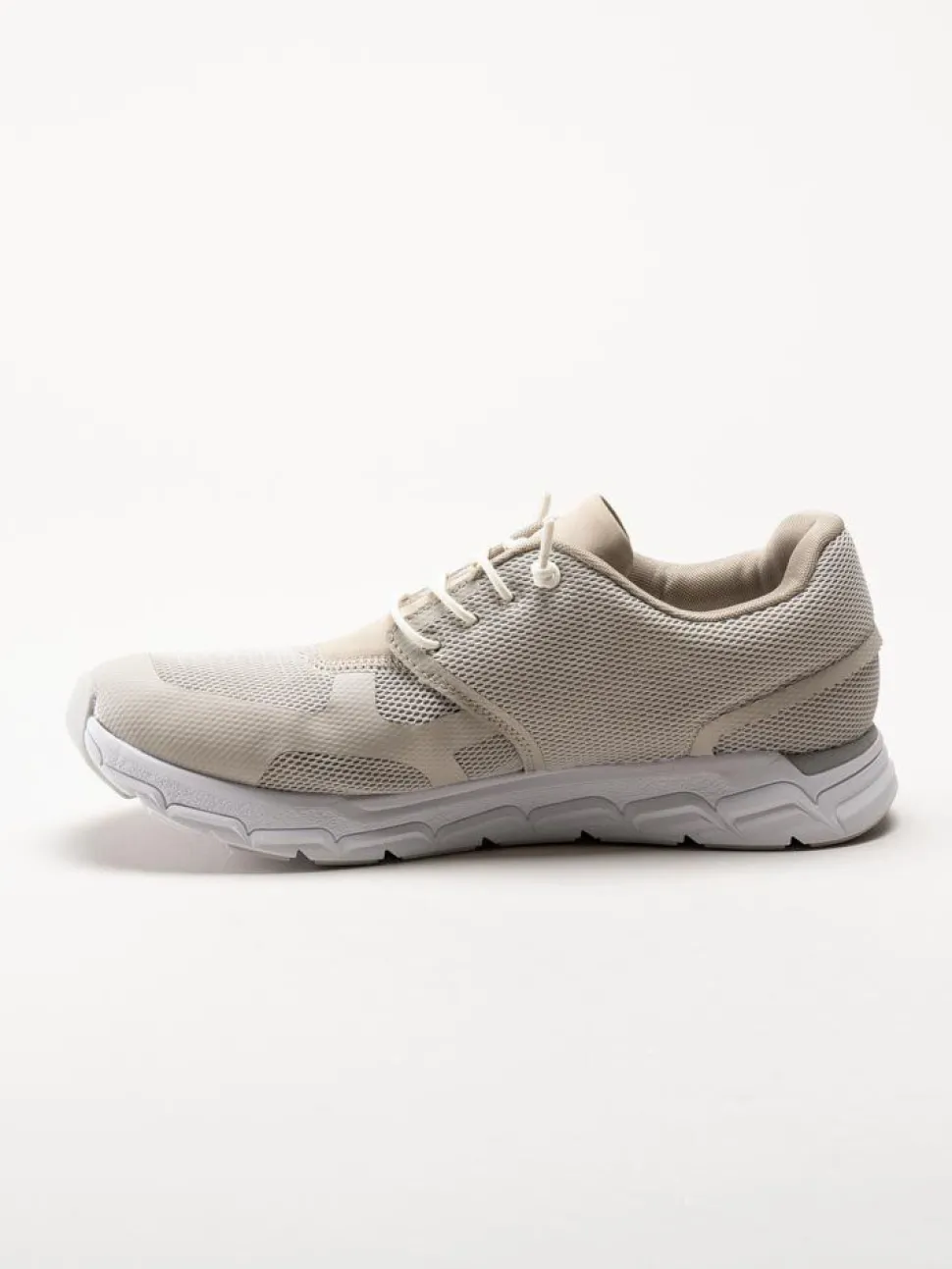 Rieker - Beige sportskor i textil