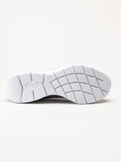 Rieker - Blå slip on skor i textil