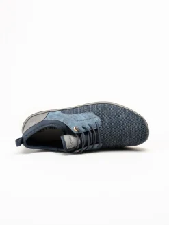 Rieker - Blå slip on sneakers