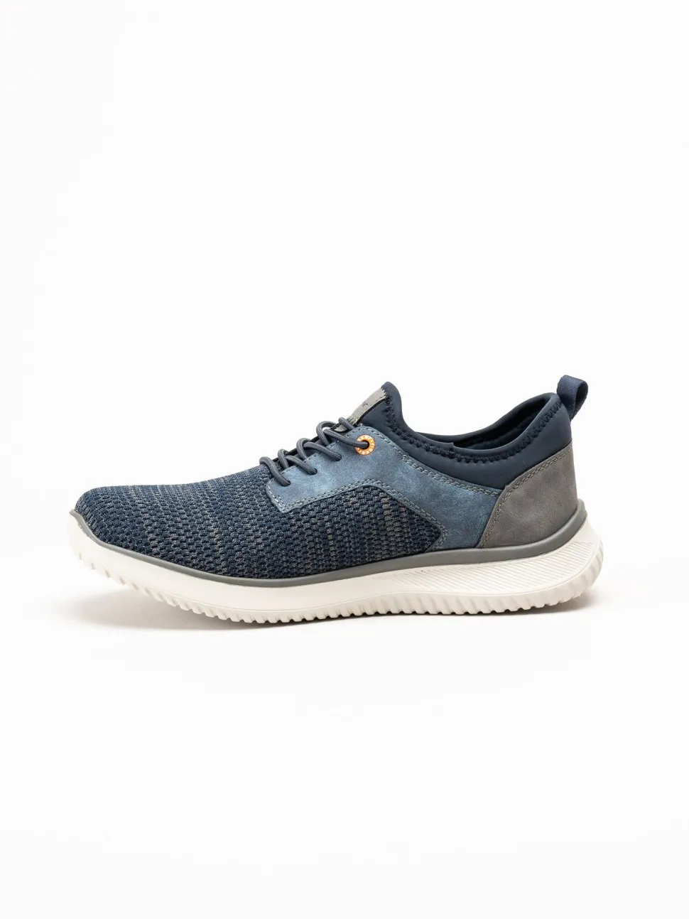 Rieker - Blå slip on sneakers