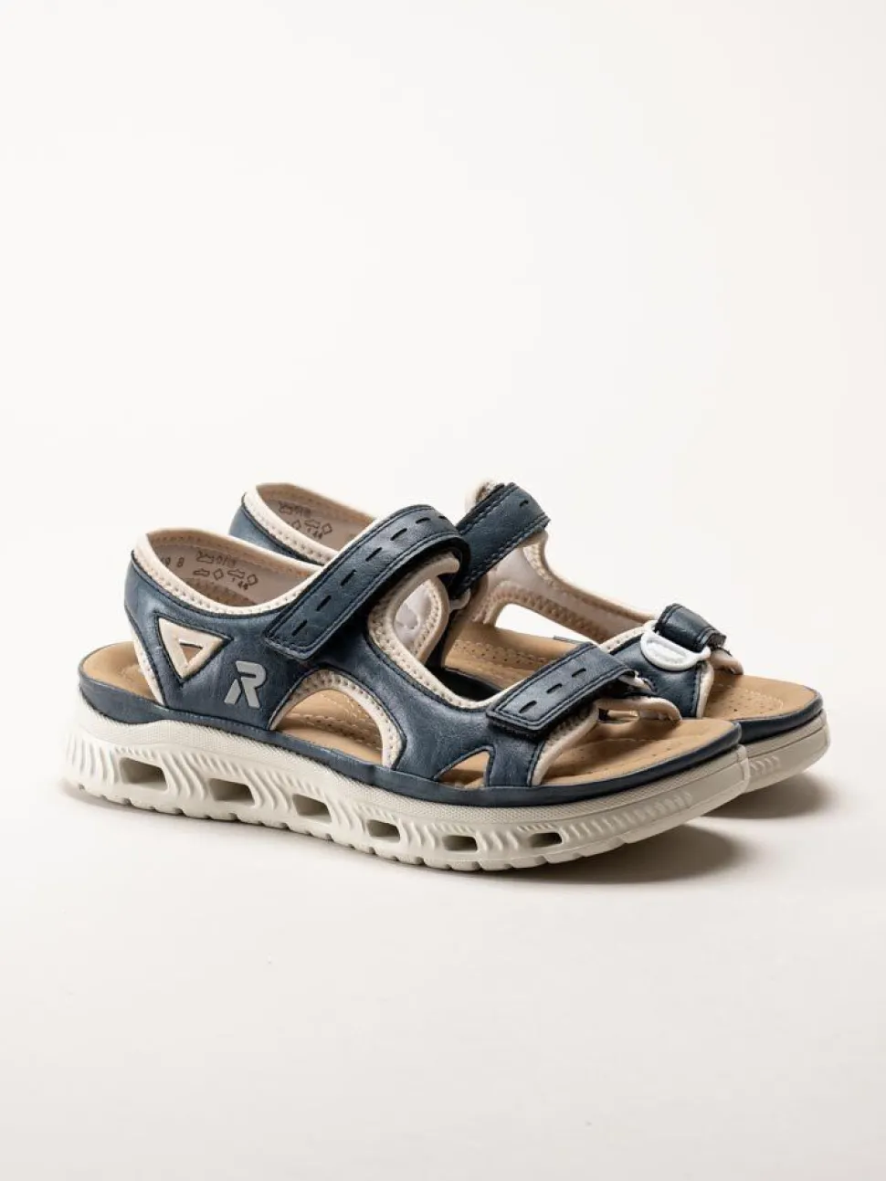 Rieker - Blå sportiga sandaler
