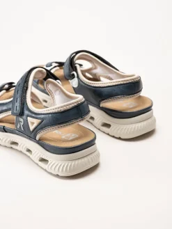 Rieker - Blå sportiga sandaler