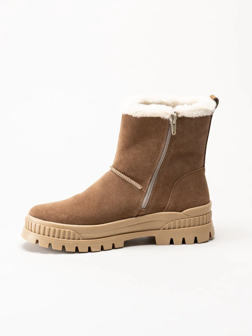 Rieker - Bruna fodrad boots i mocka