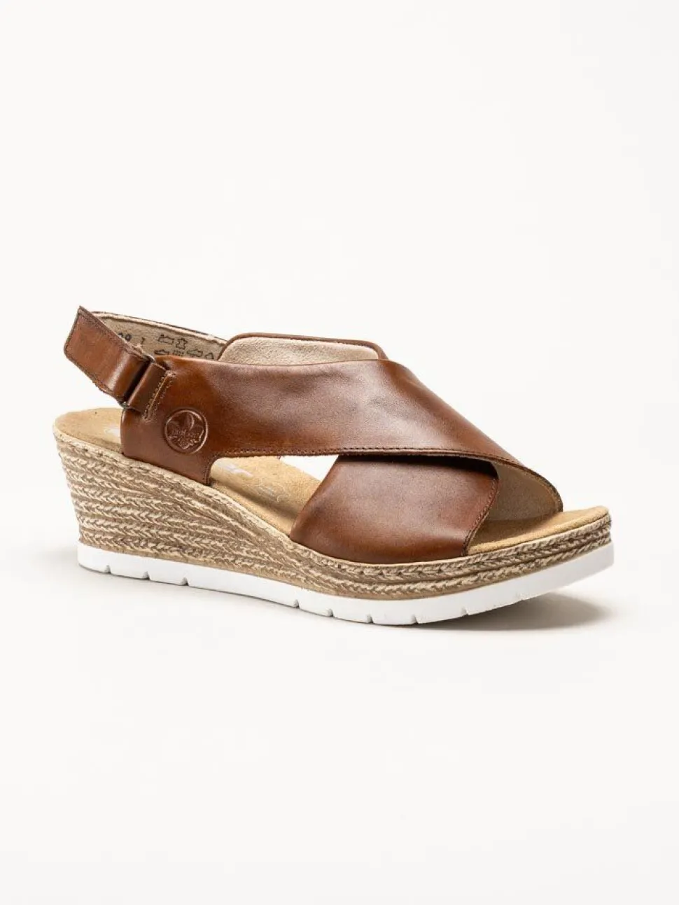 Rieker - Bruna kilklackade sandaletter