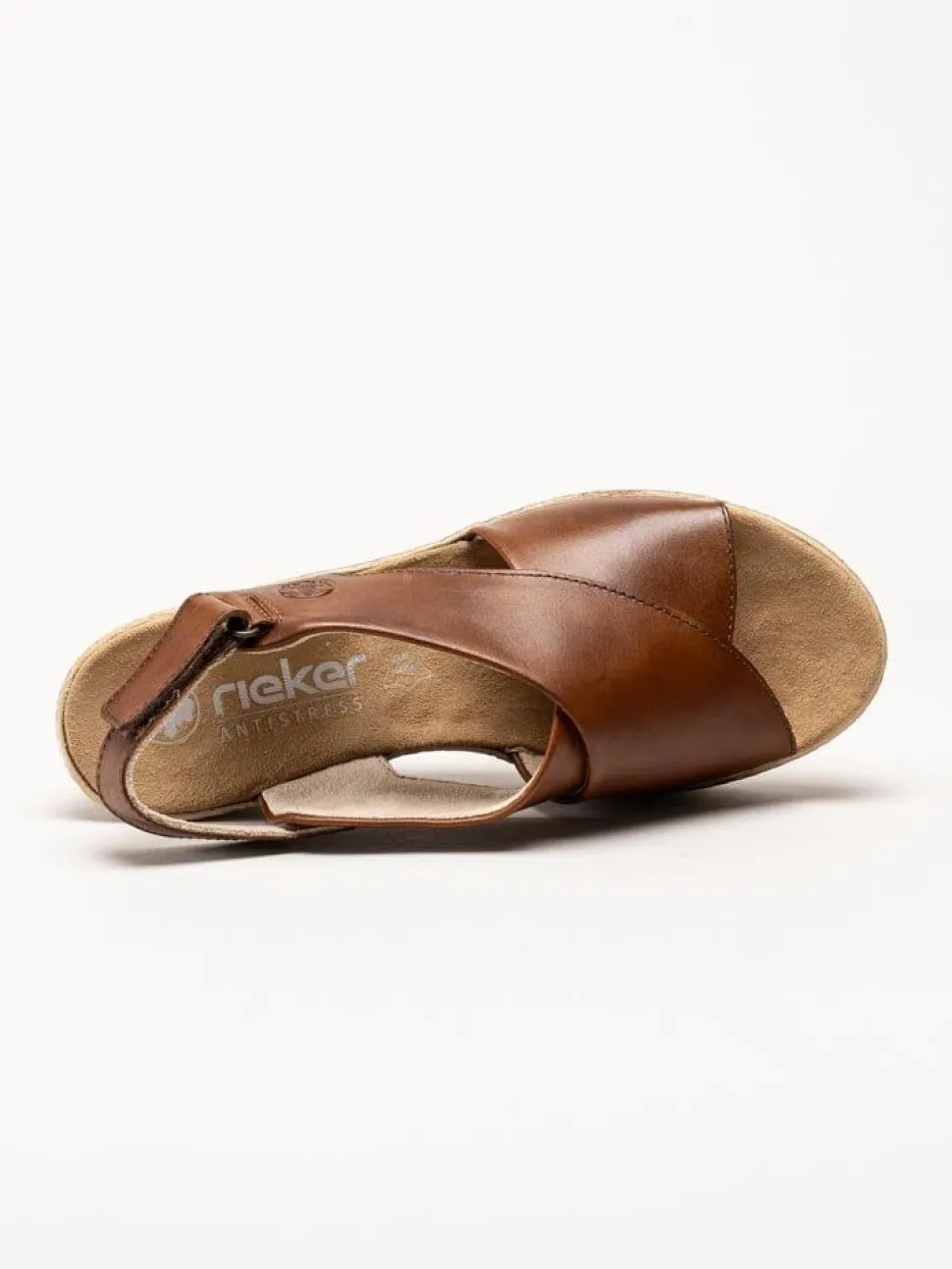 Rieker - Bruna kilklackade sandaletter
