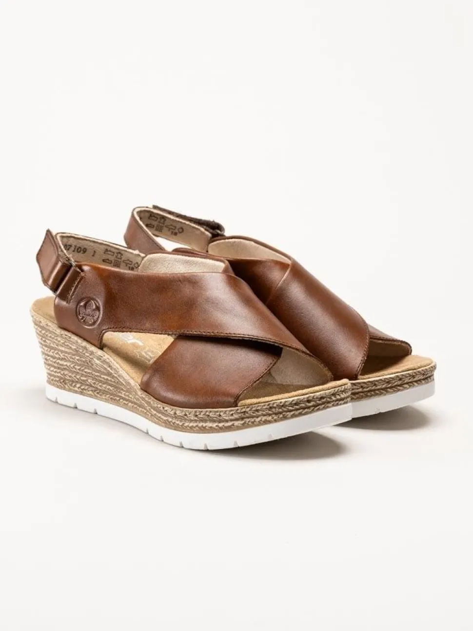 Rieker - Bruna kilklackade sandaletter