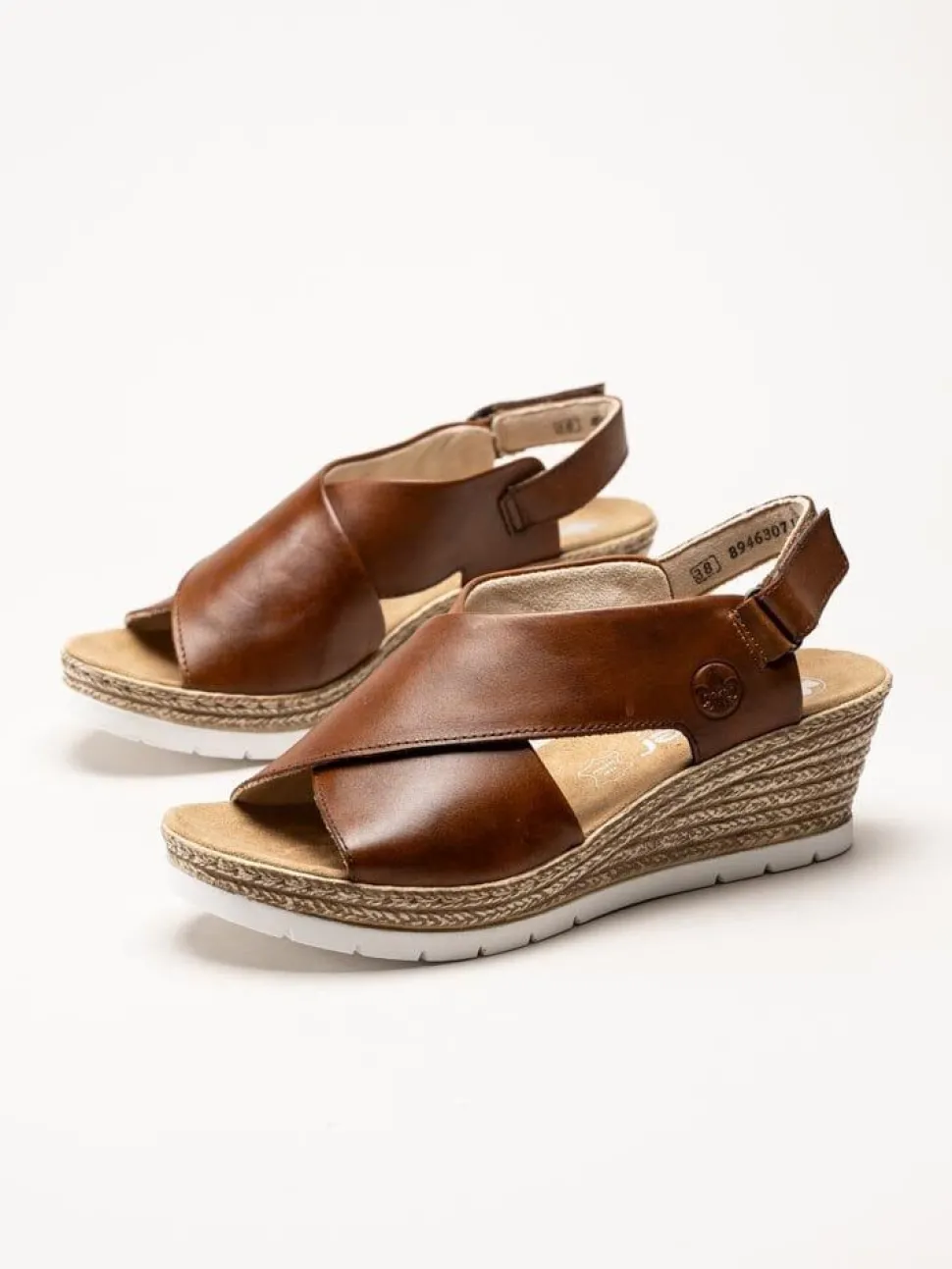 Rieker - Bruna kilklackade sandaletter