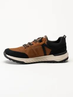 Rieker - Bruna promenadskor i nubuck