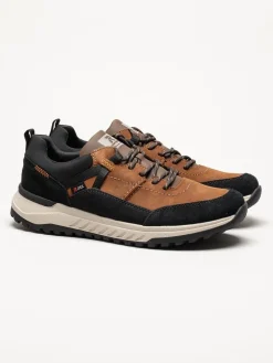 Rieker - Bruna promenadskor i nubuck