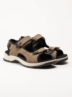 Rieker - Bruna sandaler i nubuck